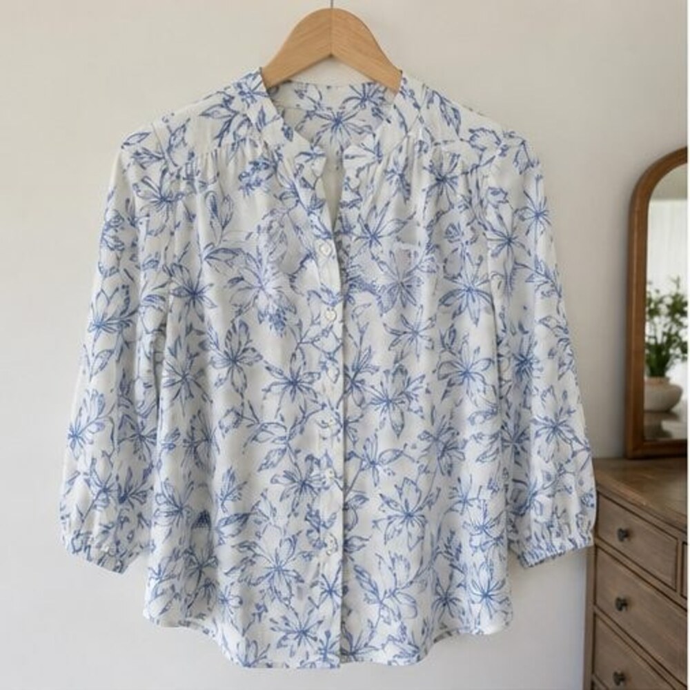 Black Tie Neck Blouse
